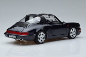 Porsche 911 964 Carrera 4 Targa Sinine Norev 1:18 187340 Metall - pilt 3/8