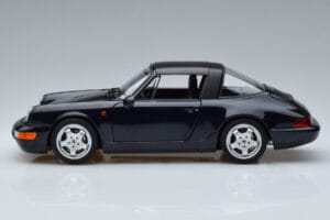 Porsche 911 964 Carrera 4 Targa Sinine Norev 1:18 187340 Metall - pilt 4/8