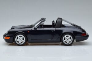 Porsche 911 964 Carrera 4 Targa Sinine Norev 1:18 187340 Metall - pilt 5/8