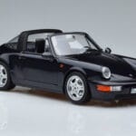 Porsche 911 964 Carrera 4 Targa Sinine Norev 1:18 187340 Metall - image 6 of 8