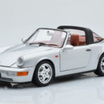 Porsche 911 964 Carrera 4 Targa Polar Hõbedane Norev 1:18