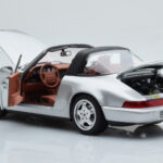 Porsche 911 964 Carrera 4 Targa Polar Hõbedane Norev 1:18 - image 3 of 9