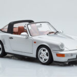 Porsche 911 964 Carrera 4 Targa Polar Hõbedane Norev 1:18 - image 7 of 9
