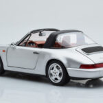 Porsche 911 964 Carrera 4 Targa Polar Hõbedane Norev 1:18 - image 8 of 9