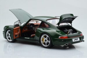 Porsche 911 964 RUF CTR Irish Roheline Almost Real 1:18 880201 Metall - pilt 3/11