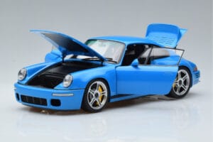 Porsche 911 964 RUF SCR Mexico Sinine Almost Real 1:18 880202 Metall - pilt 2/10