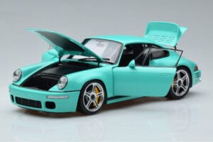 Porsche 911 964 RUF SCR Pearl Mint Roheline Almost Real 1:18 880206 Metall - pilt 2/10