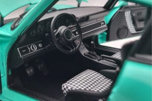 Porsche 911 964 RUF SCR Pearl Mint Roheline Almost Real 1:18 880206 Metall - pilt 8/10