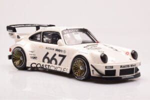 Porsche 911 964 RWB Coast Cycle GT Spirit 1:18 GT410 Vaik - pilt 4/6
