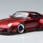 Porsche 911 964 RWB Duck Tail Candy Apple GT Spirit 1:18 GT759 Vaik