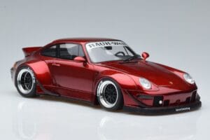 Porsche 911 964 RWB Duck Tail Candy Apple GT Spirit 1:18 GT759 Vaik - pilt 4/6