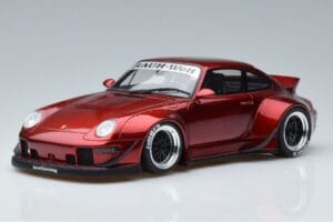 Porsche 911 964 RWB Duck Tail Candy Apple GT Spirit 1:18 GT759 Vaik