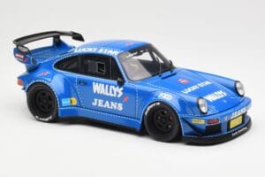 Porsche 911 964 RWB Osho Arrow Sinine GT Spirit 1:18 GT448 Vaik - pilt 4/6