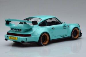 Porsche 911 964 RWB Tiffany Sinine GT Spirit 1:18 GT875 Vaik - pilt 2/6