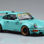 Porsche 911 964 RWB Tiffany Sinine GT Spirit 1:18 - image 4 of 6