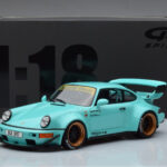 Porsche 911 964 RWB Tiffany Sinine GT Spirit 1:18 - image 6 of 6