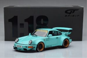 Porsche 911 964 RWB Tiffany Sinine GT Spirit 1:18 GT875 Vaik - pilt 6/6