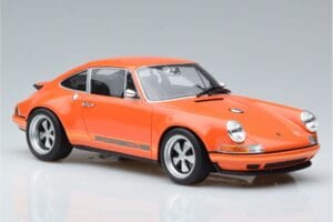 Porsche 911 964 Singer Oranž Erivaljaanne GT Spirit 1:18 ZM049 Vaik - pilt 4/6
