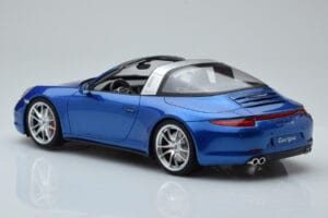 Porsche 911 991 4S Targa Sinine GT Spirit 1:18 GT037 Vaik - pilt 4/5