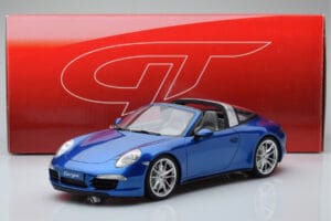 Porsche 911 991 4S Targa Sinine GT Spirit 1:18 GT037 Vaik - pilt 5/5