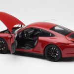 Porsche 911 991 Carrera GTS Carmine Punane Schuco 1:18 - image 5 of 8
