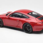Porsche 911 991 Carrera GTS Carmine Punane Schuco 1:18 - image 7 of 8
