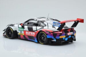 Porsche 911 GT3 R Iron Force by Ring Police #69 J. van Slooten / L. Luhr ADAC GT Masters 2018 Minichamps 1:18 153186969 Metal - pilt 4/5
