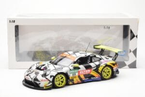 Porsche 911 991.2 GT3 R #69 Team Iron Force Racing Ring Police L. Luhr / M. Holzer ADAC GT Masters 2019 Minichamps 1:18 15319 - pilt 6/6