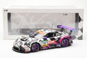 Porsche 911 991.2 GT3 R #69 Team Iron Force Racing Ring Police L. Luhr / J. Slooten ADAC GT Masters 2019 Minichamps 1:18 1531 - pilt 2/6