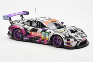Porsche 911 991.2 GT3 R #69 Team Iron Force Racing Ring Police L. Luhr / J. Slooten ADAC GT Masters 2019 Minichamps 1:18 1531 - pilt 6/6