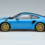 Porsche 911 991.2 GT3 RS Weissach Package Miami Sinine Kuldsed Veljed Minichamps 1:18 153068310 Metall - image 3 of 6