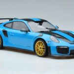 Porsche 911 991.2 GT3 RS Weissach Package Miami Sinine Kuldsed Veljed Minichamps 1:18 153068310 Metall - image 4 of 6