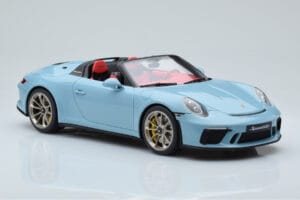 Porsche 911 991.2 Speedster Meissen Sinine GT Spirit 1:18 GT408 Vaik - pilt 4/6