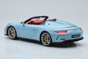 Porsche 911 991.2 Speedster Meissen Sinine GT Spirit 1:18 GT408 Vaik - pilt 5/6