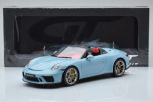 Porsche 911 991.2 Speedster Meissen Sinine GT Spirit 1:18 GT408 Vaik - pilt 6/6