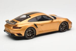 Porsche 911 991.2 Turbo S Exclusive Kuld GT Spirit 1:18 GT444 Vaik - pilt 2/6
