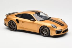 Porsche 911 991.2 Turbo S Exclusive Kuld GT Spirit 1:18 GT444 Vaik - pilt 4/6