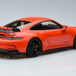 Porsche 911 992 GT3 Oranž Norev 1:18 187300 Metall - image 3 of 7
