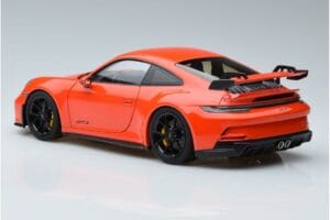 Porsche 911 992 GT3 Oranž Norev 1:18 187300 Metall - pilt 6/7