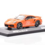 Porsche 911 992 Turbo S Gulf Oranž Minichamps 1:43 - image 2 of 4