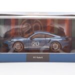 Porsche 911 992 Turbo S Oslo Sinine Minichamps 1:43 - image 4 of 4