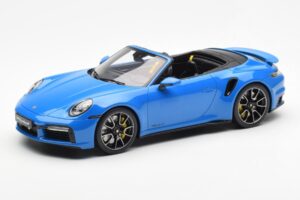 Porsche 911 992 Turbo S Shark Sinine GT Spirit 1:18