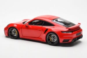 Porsche 911 992 Turbo S Sport Design Punane Minichamps 1:18 113069078 Metall - pilt 7/8