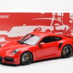 Porsche 911 992 Turbo S Sport Design Punane Minichamps 1:18 - image 8 of 8