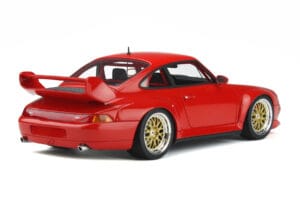 Porsche 911 993 Carrera 3.8 RSR Punane GT Spirit 1:18 GT366 Vaik - pilt 2/5