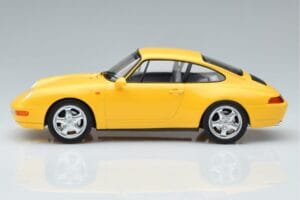 Porsche 911 993 Carrera Kollane Norev 1:18 187596 Metall - pilt 3/6