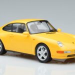 Porsche 911 993 Carrera Kollane Norev 1:18 187596 Metall - image 4 of 6