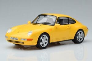 Porsche 911 993 Carrera Kollane Norev 1:18 187596 Metall