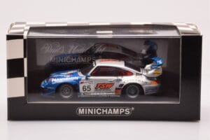 Porsche 911 993 GT2 #65 Roock Racing 24 Hours of Le Mans 1998 Minichamps 1:43 430986765 Metall - pilt 4/4