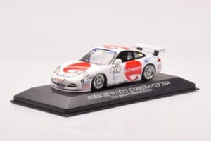 Porsche 911 996 GT3 Cup Team Araxa Buchbinder Racing #27 Landen Porsche Carrera Cup 2004 Minichamps 1:43 400046227 Metall - pilt 2/4